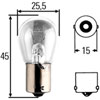 S8 Incandescent Bulb 12V 27W - image 1
