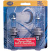 H4 HELLA High Performance Xenon Blue Halogen Bulb 12V 60/55W Pair - image 1