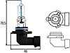 HB3/9005 Halogen Bulb 12V 100W - image 1