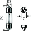 T2.5 Incandescent Bulb 24V 3W - image 1