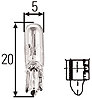 T1.5 Incandescent Bulb 24V 1.2W - image 1