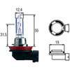 H9 HELLA High Performance Xenon Blue Halogen Bulb 65W Pair - image 1
