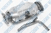 Direct-Fit Catalytic Converter 1988-89 Ford Festiva 1.3L - image 1