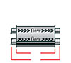 Ultra-Flo Welded Muffler Dual In/Out: 2.5" - image 1