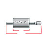 Exhaust ULTRA-FLO STAINLESS MUFFL - image 1