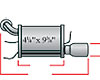 Exhaust ULTRA-FLO STAINLESS MUFFL - image 1