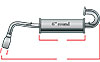 Exhaust ULTRA-FLO STAINLESS MUFFL - image 1