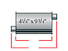 Ultra Flow Muffler 94-95 Impala SS, Right - image 1