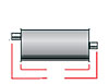 Exhaust ULTRA FLOW MUFFLER - image 1