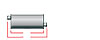 Ultra Flow Muffler In/Out: 2-1/2" Body Length: 20" - image 1