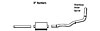 Cat-Back Exhaust System 1997-99 Dakota 3.9L/5.2L 2WD - image 1