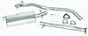 Exhaust CAT BACK 95 S10 122" WB - image 1