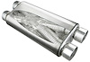 Ultra-Flo Welded X Muffler Dual In/Out: 3" - image 1