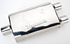 3.00" Center Inlet/ Dual 2.50" Outlets 9.5" x 4.0" x 13.0" body - image 1