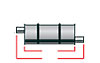 Exhaust SUPER TURBO 7" ROUND 2.5 - image 1