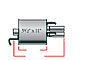 Exhaust 300ZX MUFF 2/ 025 INLET - image 1
