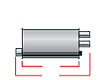 Exhaust SUPER TURBO MUFFLER - image 1