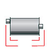 Super Turbo Exhaust Muffler [Aluminized] - image 1