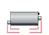 Super Turbo Muffler Direct Fit: GM S-Series - image 1