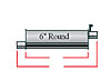 Super Turbo Muffler Direct Fit: Toyota 4-Runner/Pickup - image 1
