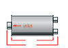 Super Turbo Muffler Direct Fit: 1988-95 Chevrolet C1500/C2500/C3500 5.7/7.4L - image 1