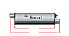Super Turbo Muffler Direct Fit: Ford F-150/250 4.9/5.0/5.8L - image 1