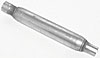 Standard Glasspack Muffler Inlet 2.5 Outlet 2" - image 1