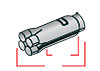 Race Series Collector Muffler 1-3/4" In, 3" Out - image 1