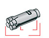 Race Series Collector Muffler 2" In, 3-1/2" Out - image 1