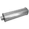 Race Bullet Muffler In/Out: 2" - image 1
