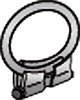 Exhaust CLAMP ASSY - image 1