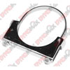 Exhaust FLAT BAND U CLAMP-CHROME - image 1