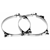 Exhaust CHROME CLAMP KIT - image 1