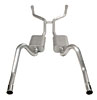 VT Header-Back Exhaust System 1967-70 Ford Mustang V8 - image 1