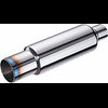 Inlet: 2-1/2" Tip Dia.: 3-1/2" Flame Treated Tip Size: 19" L x 4-1/2" Dia. Oval - image 1