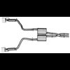 VT Cat-Back Exhaust System 2008-12 Dodge Challenger R/T 5.7L Hemi - image 1