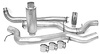 Turbo-Back Exhaust System Ultra-Flo Stainless System - image 1