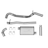 Cat-Back Exhaust System Ultra-Flo Stainless System - image 1