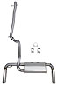 Cat-Back Exhaust System Ultra-Flo Stainless System - image 1