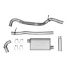 Cat-Back Exhaust System Ultra-Flo Stainless System - image 1