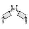 Axle-Back Exhaust System Ultra Flo Stainless System - image 1