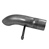 Single System Tail Pipe 2.5 in. Dia. 11 in. Length RH Passenger Side Stainless Steel - image 1