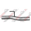 Single System Intermediate Pipe 3 in. System 17 in. Length Stainless Steel - image 1