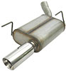 Ultra-Flo Welded Muffler 2011 Ford Mustang GT (Right Side) - image 1
