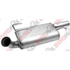 VT; Muffler Assembly; Oval; 2.75 in. Inlet/3 in. Outlet; 4.5x9.75 in.; 16 in. Shell L; 33 in. Overal - image 1