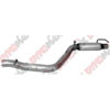 Single System Tail Pipe 3 in. Dia. 49.25 in. Length RH Passenger Side Stainless Steel - image 1