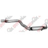 Single System Tail Pipe 3 in. Dia. 50 in. Length LH Drivers Side Stainless Steel - image 1