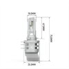 21151 Concept Series H15 LED Bulb Kit, Pair - image 4