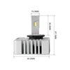 22D51 Xtreme Series D5 LED Bulb Kit - image 4