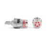 3173R Eco Series T10 LED Bulb, Red, Pair - image 2